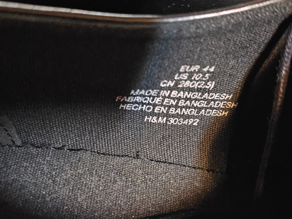 H&M 정장구두 44 사이즈 상품이미지4