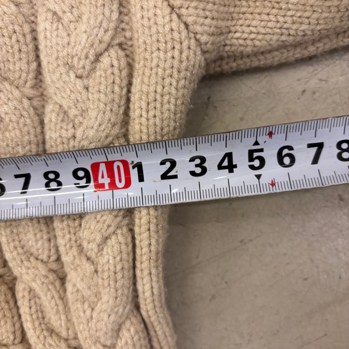 디미트리블랙 케이블 후드 니트 집업 상품이미지5