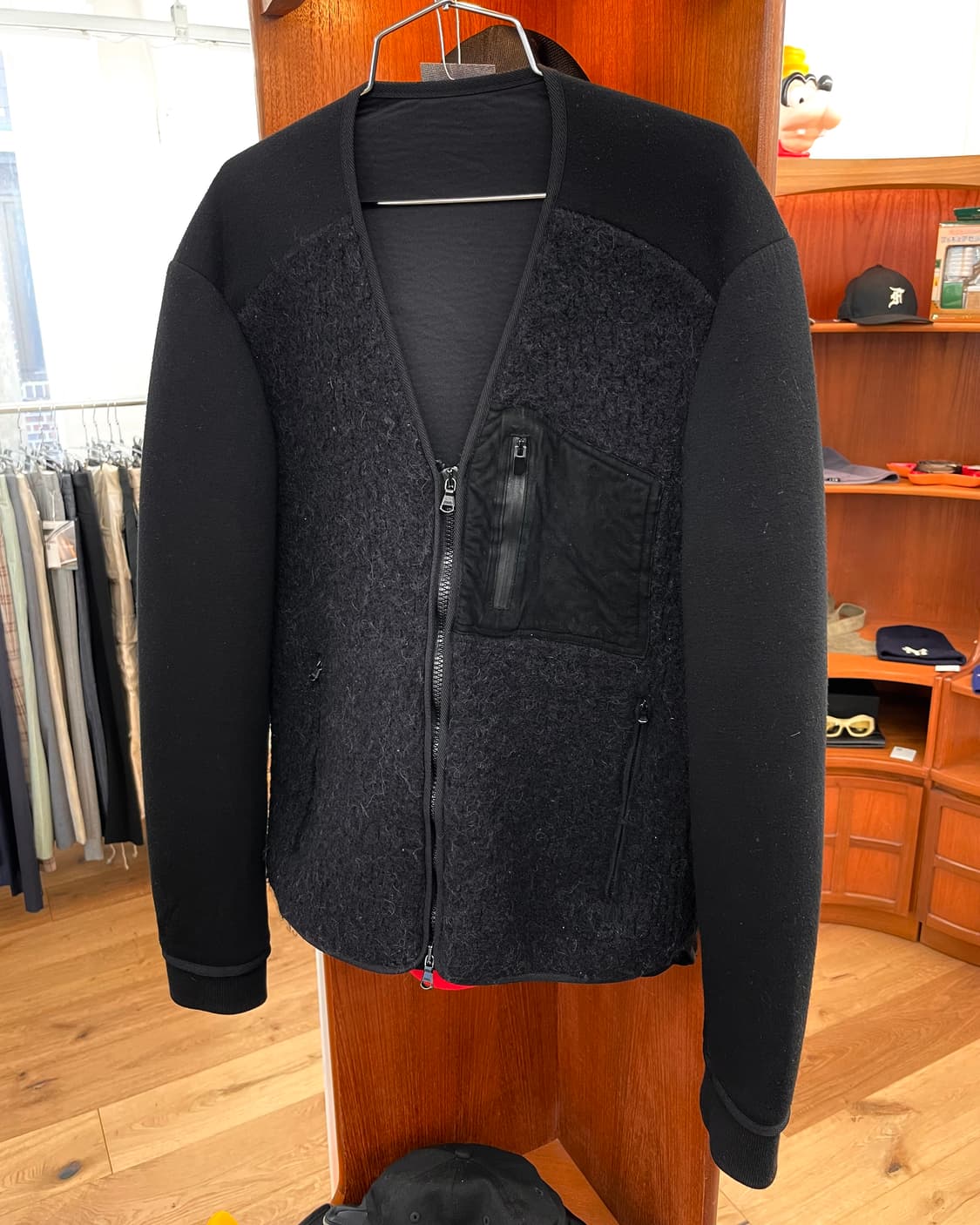 [46] 솔리드옴므 울 가디건 자켓 상품이미지5