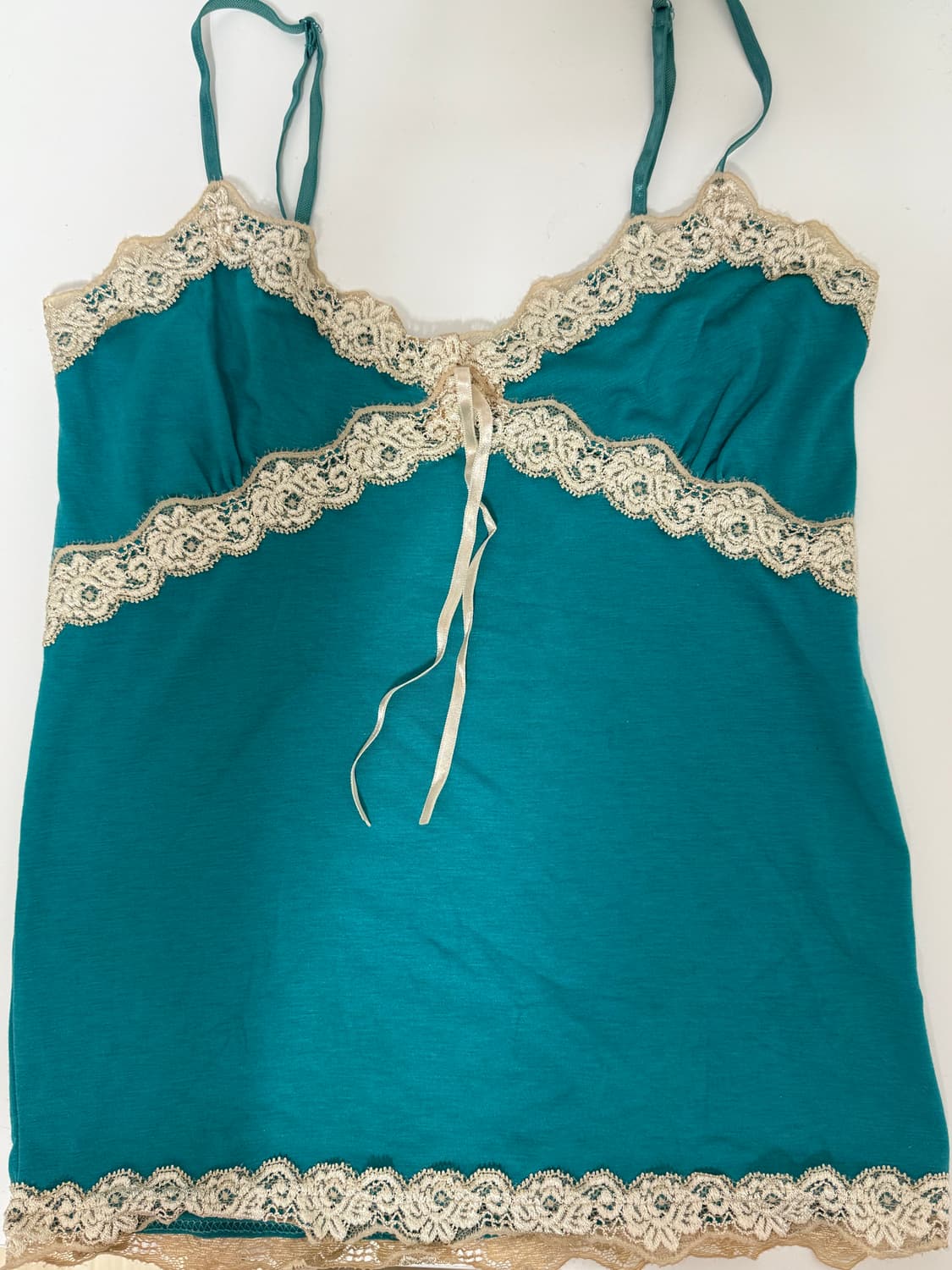 민트 빈티지 갸루 슬리브리스 상품이미지1