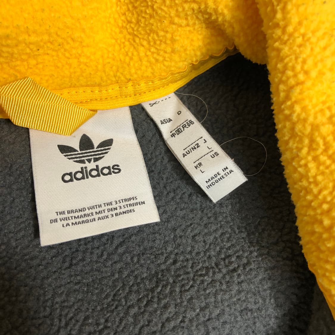 아디다스 플리스 하프집업 L 상품이미지2