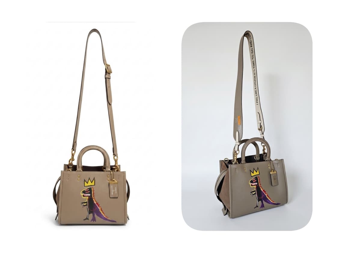 코치 바스키아 로그25 토트/숄더/크로스|스트랩3| 풀구성| 상태최상 상품이미지9