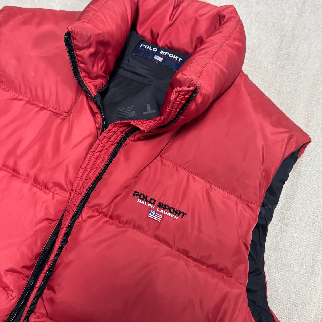 폴로랄프로렌 스포츠 레드 구스 베스트 105 상품이미지2