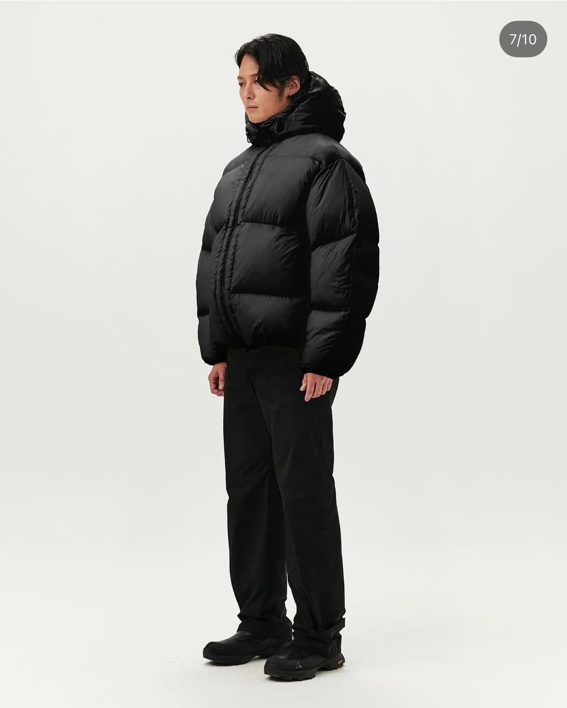 누마레 ee MENS DOWN PARKA BLACK  상품이미지1