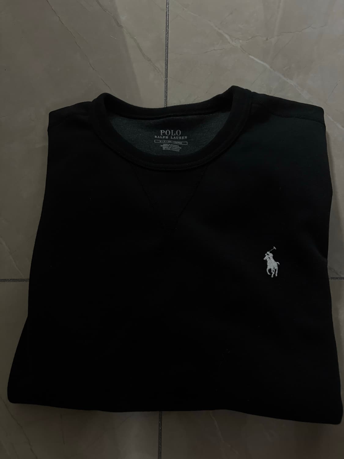 폴로 검정 맨투맨  상품이미지3