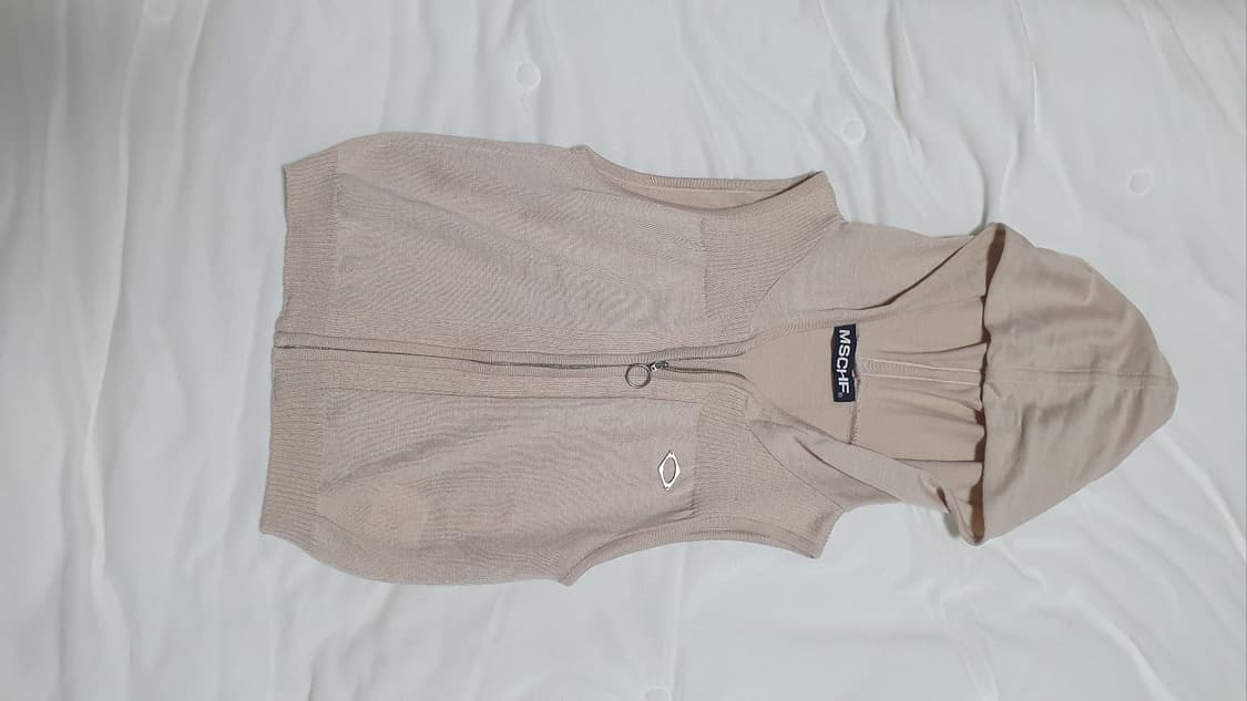 미스치프 룸버스  후디 니트 베스트 상품이미지2