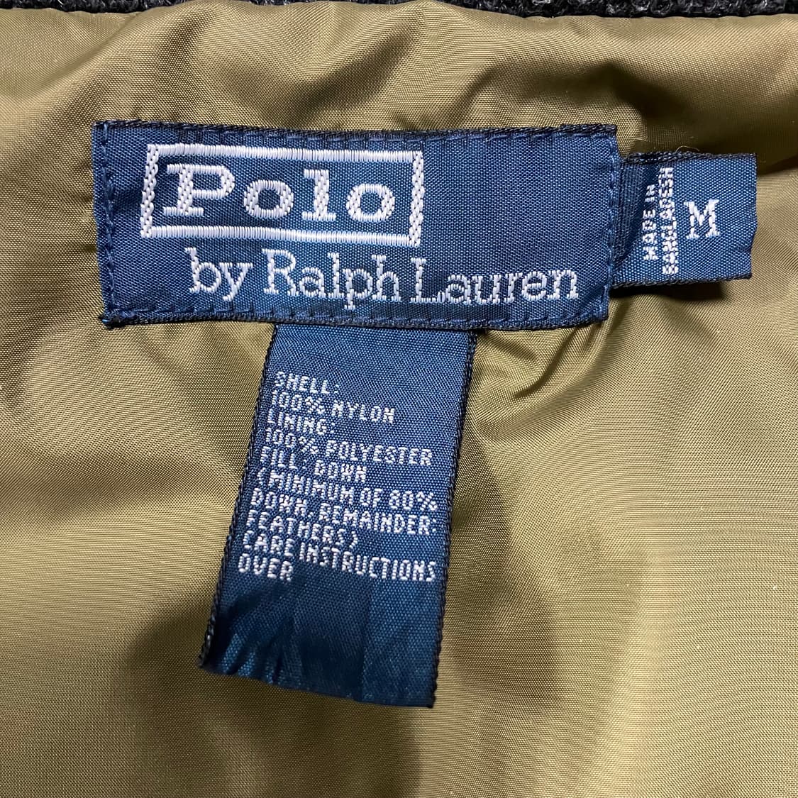 폴로 랄프로렌 마운틴 다운 패딩 코트 블랙 상품이미지10