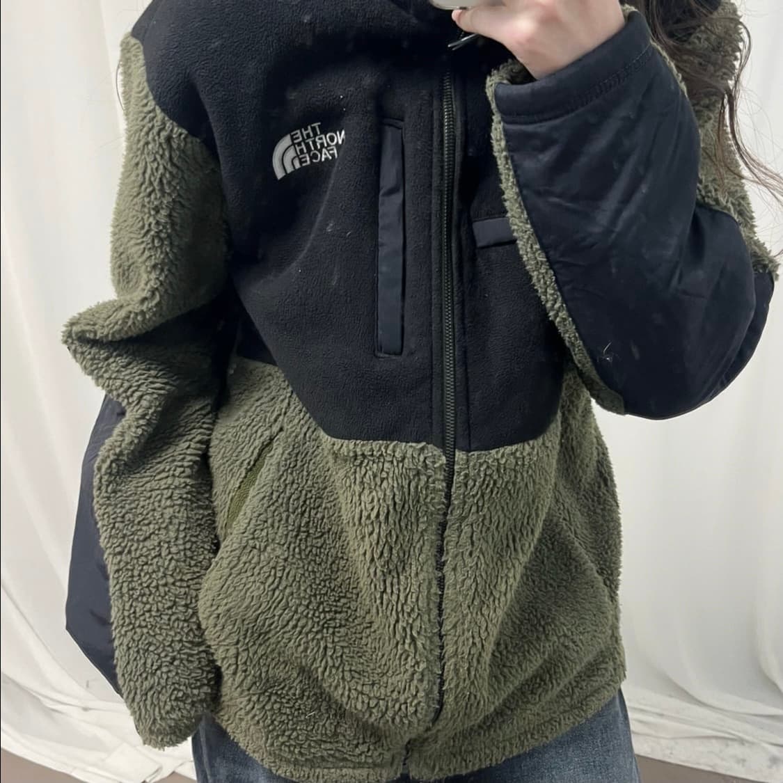 The North Face Khaki Denali Fleece 상품이미지3