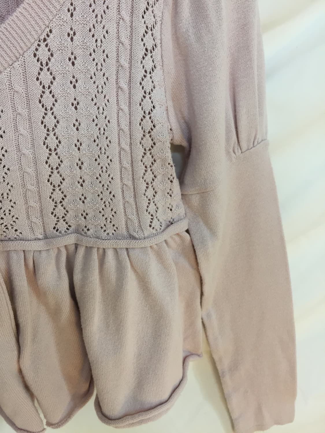 꽃단추 가디건 상품이미지5