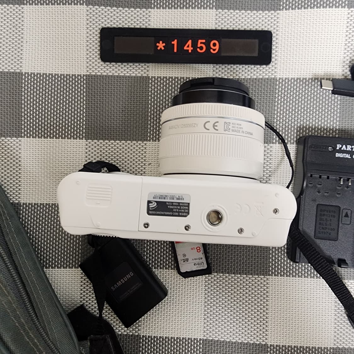 삼성 NX 100 디지털카메라 화이트바디 가방세트 상품이미지5