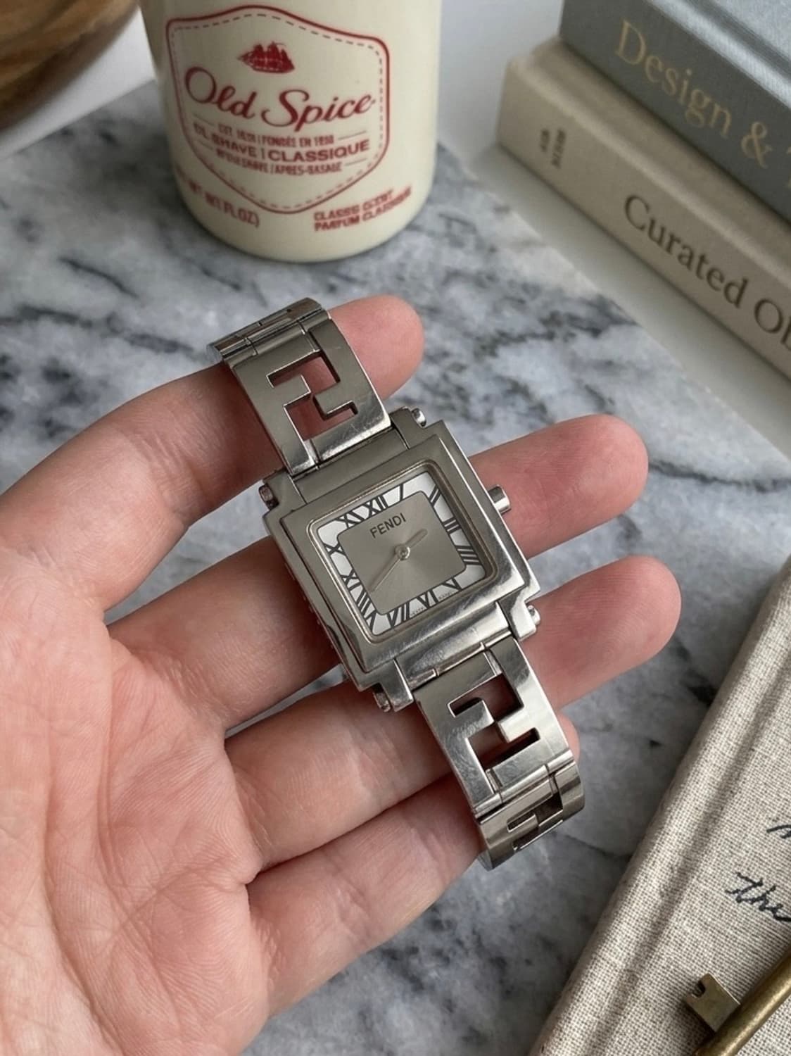 Fendi 펜디 FF로고 콰드로 쿼츠 레이디스 상품이미지1