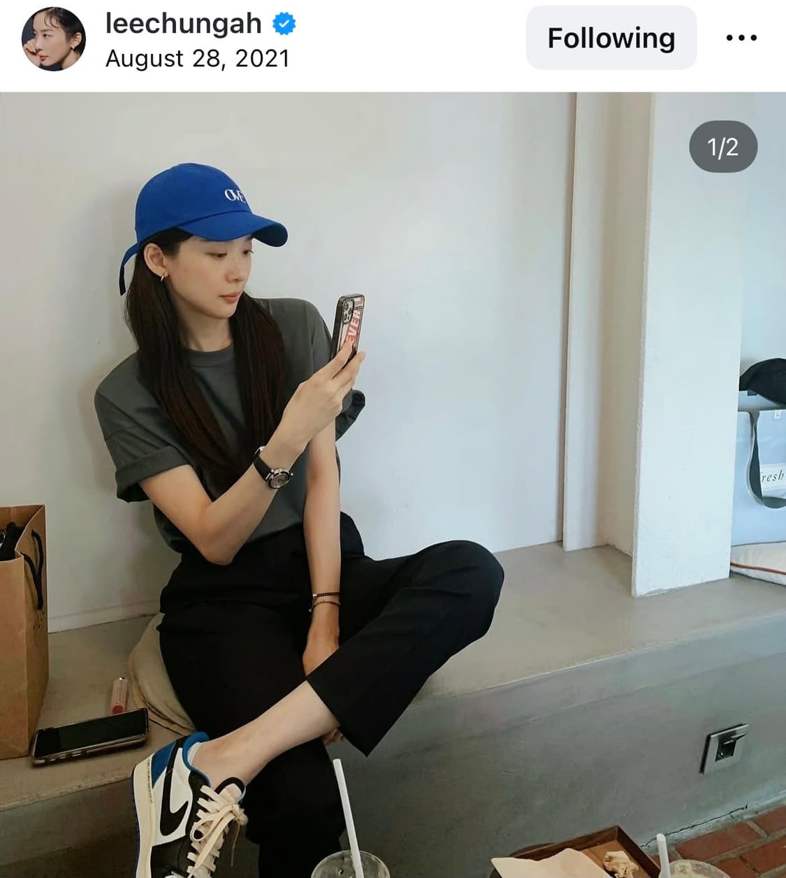 [235] 조던 1 × 트래비스 스캇 × 프라그먼트 레트로 로우 OG S 상품이미지2