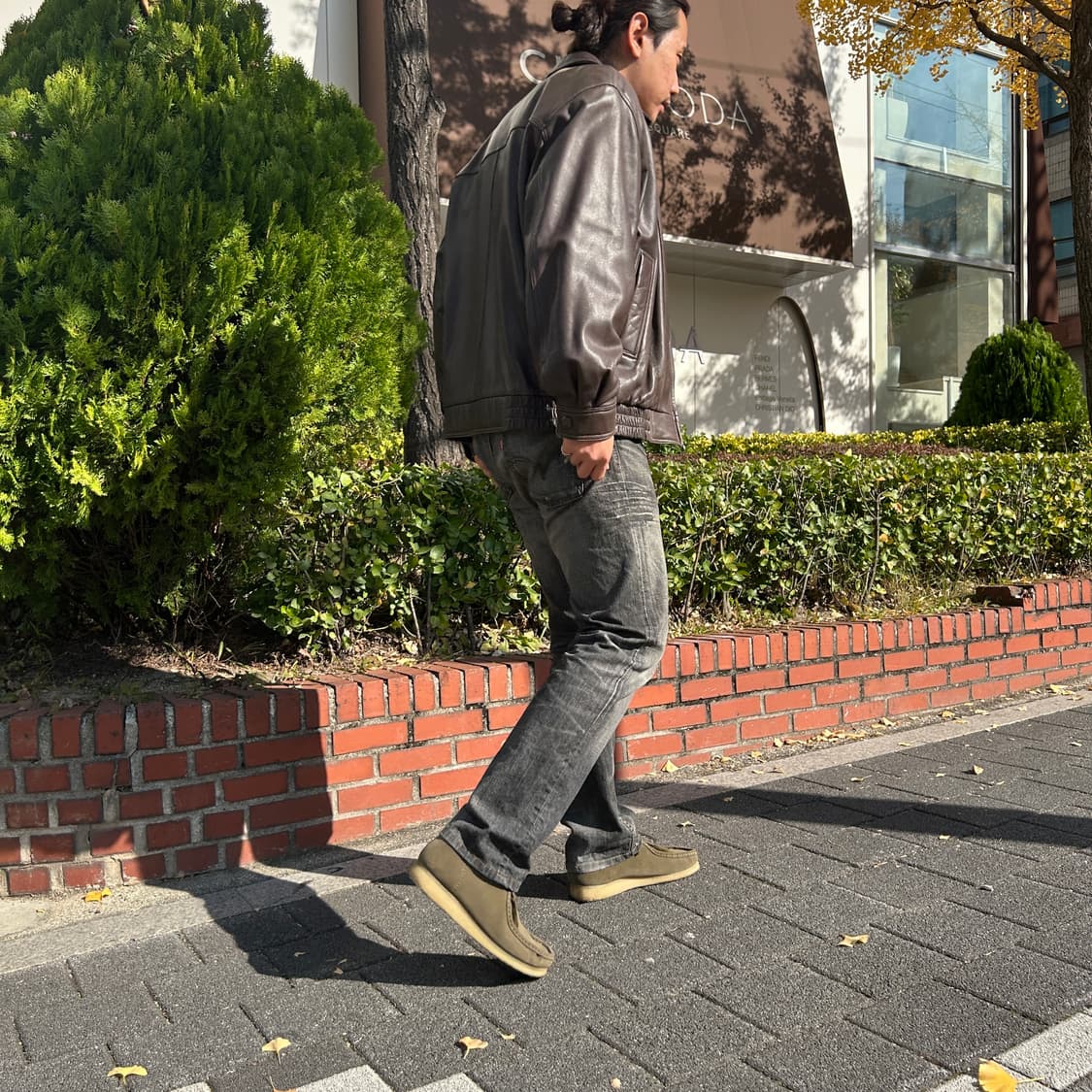 YSL 입생로랑 램스킨 퍼 탈부착 레더자켓 상품이미지9