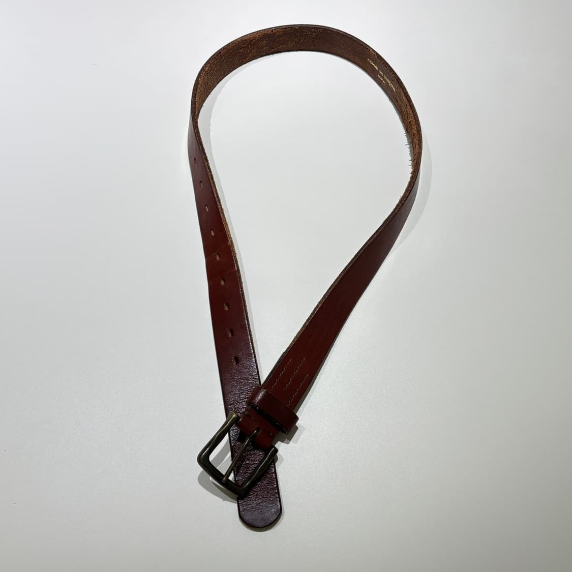 꼼데가르송 옴므 브라운 벨트 상품이미지2