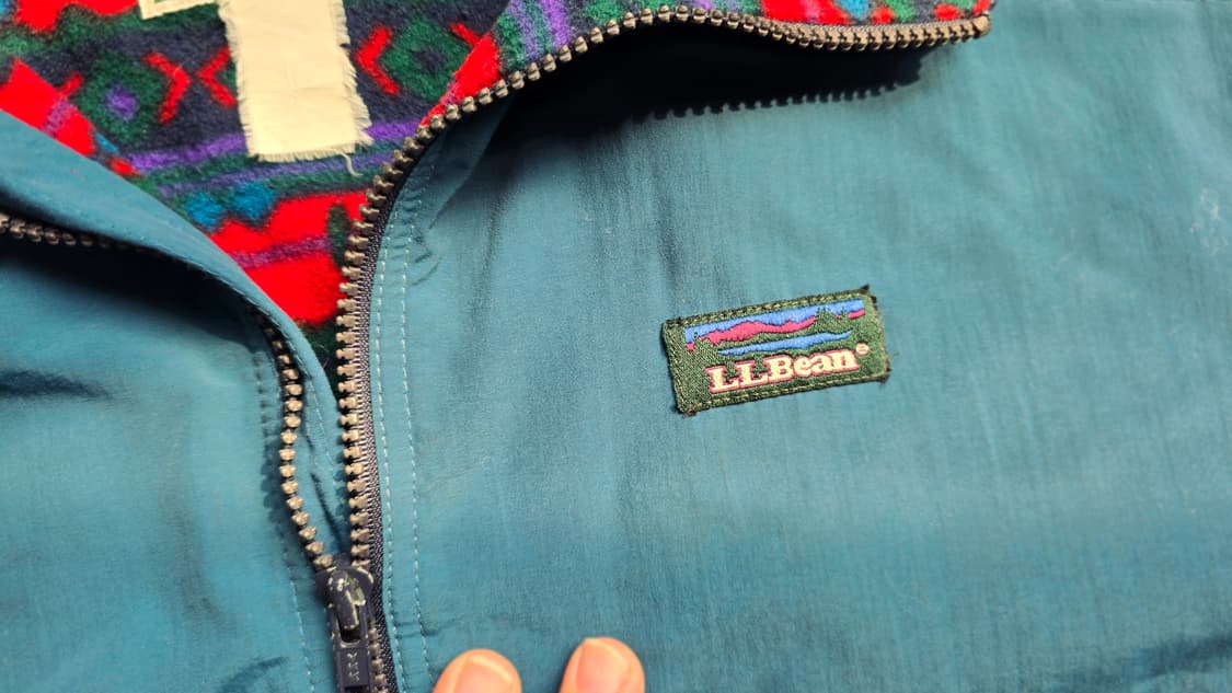 L.L.Bean 90's 엘엘빈 아즈텍 웜업 자켓 USA  상품이미지3