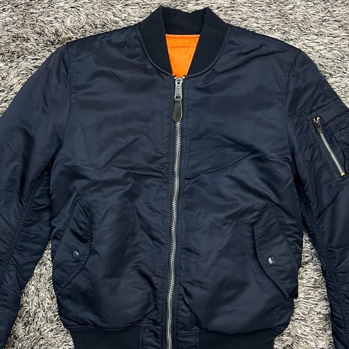 알파인더스트리 남성 리버시블 ma-1 (L) 상품이미지2