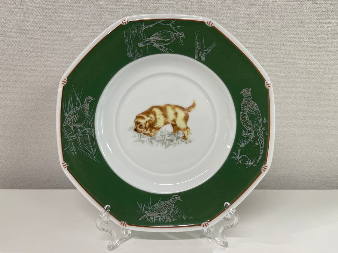 에르메스 샹 쿠홍 Chiens Courants 리트리버 플레이트 1P 상품이미지1