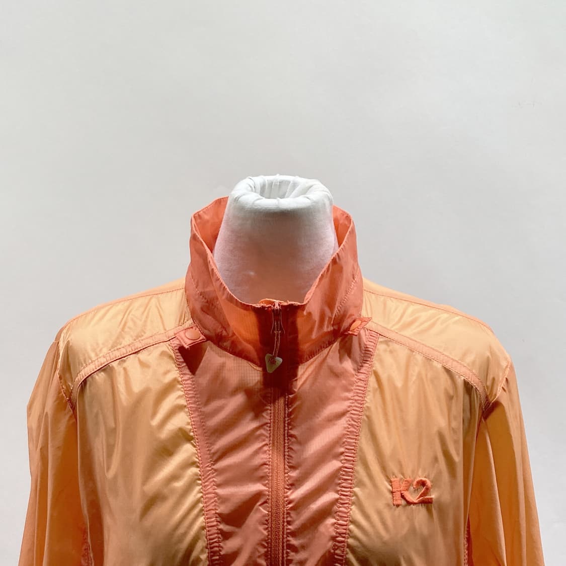 K2 여성경량바람막이집업자켓 주황 95 상품이미지2