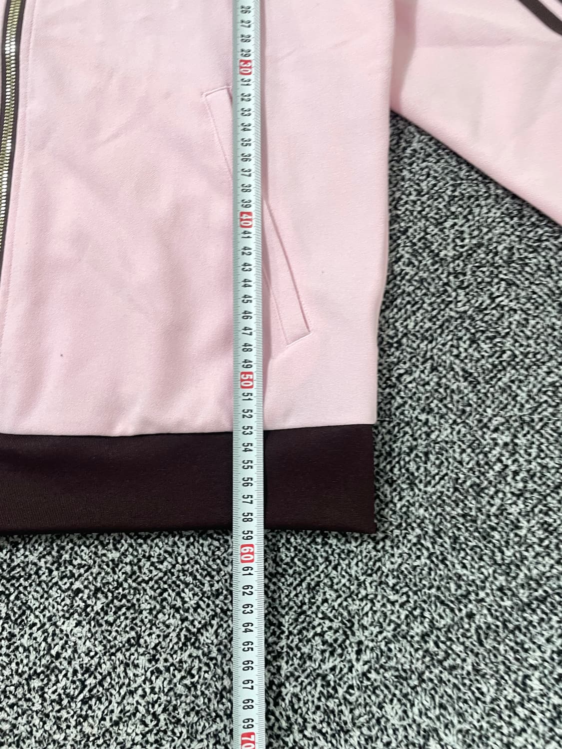 빈티지9. 아디다스 얼초배색 베켄바우어 트랙탑 핑크브라운 상품이미지6