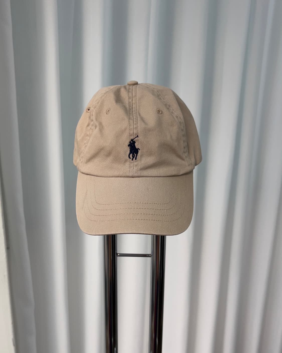 폴로 랄프로렌 베이지 코튼 치노 볼캡 상품이미지3