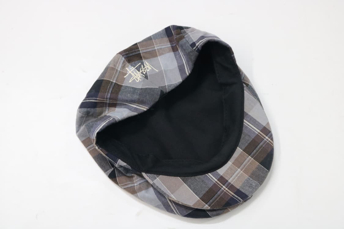 올드 스투시 90s 빈티지 체크 헌팅캡 상품이미지2