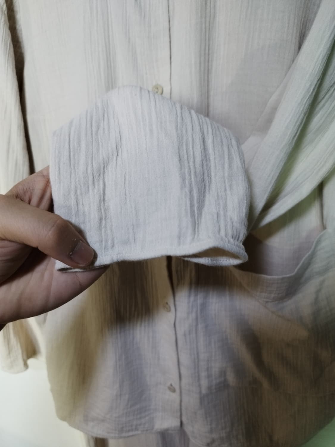 오버핏 코스 리넨 셋업 세트 상품이미지3