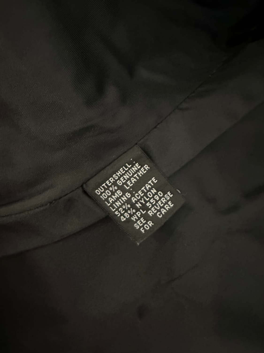 DKNY 나폴레옹 램스킨 레더 하프자켓 상품이미지9