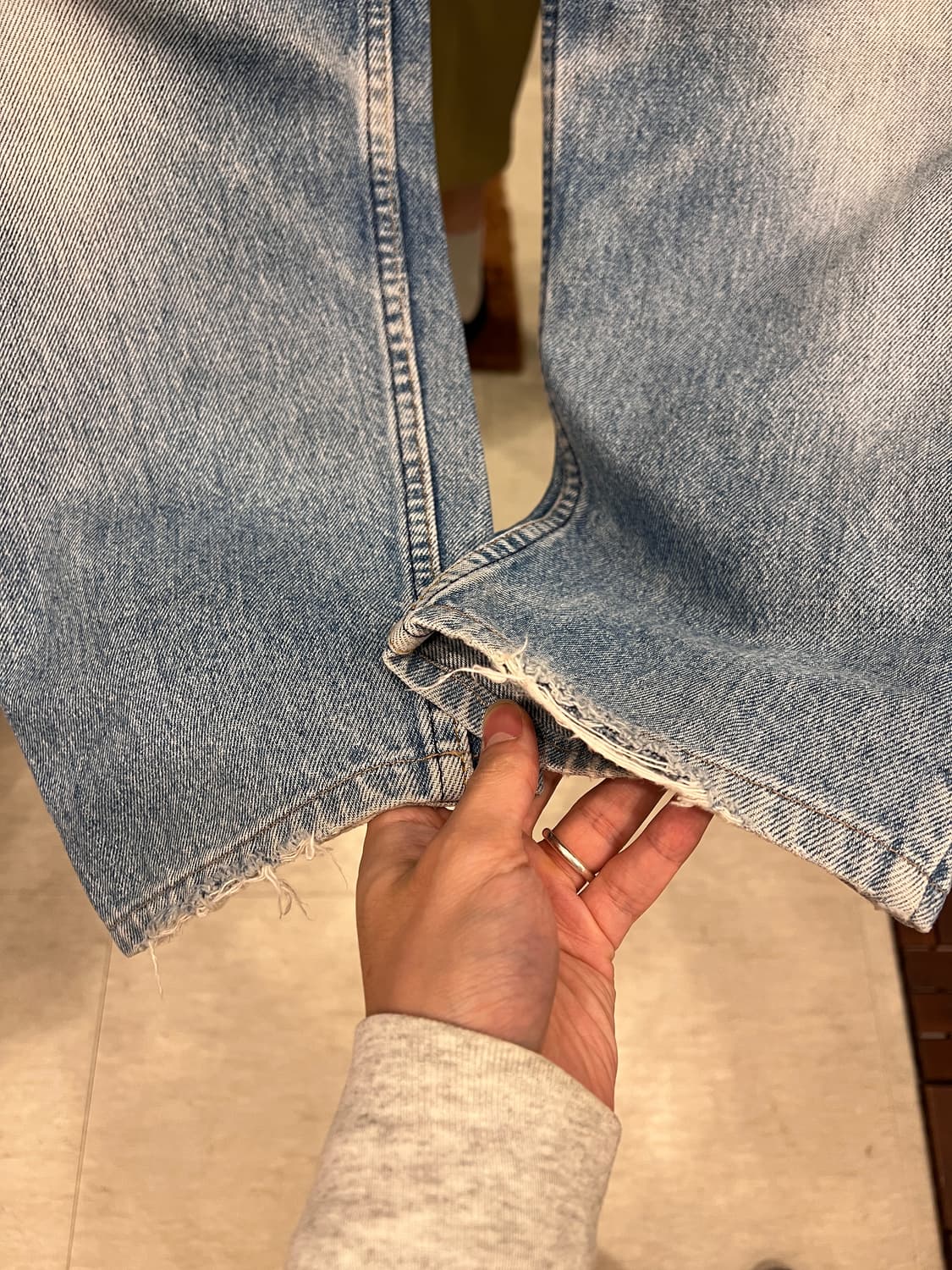 90s Levis 리바이스 610 데님 팬츠 (USA) (32inch) 상품이미지4