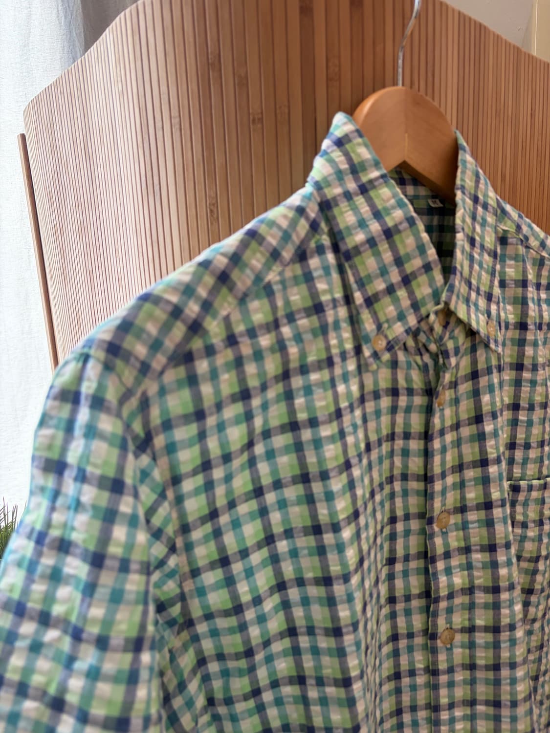 90s FRAULINO Check Shirt 상품이미지3