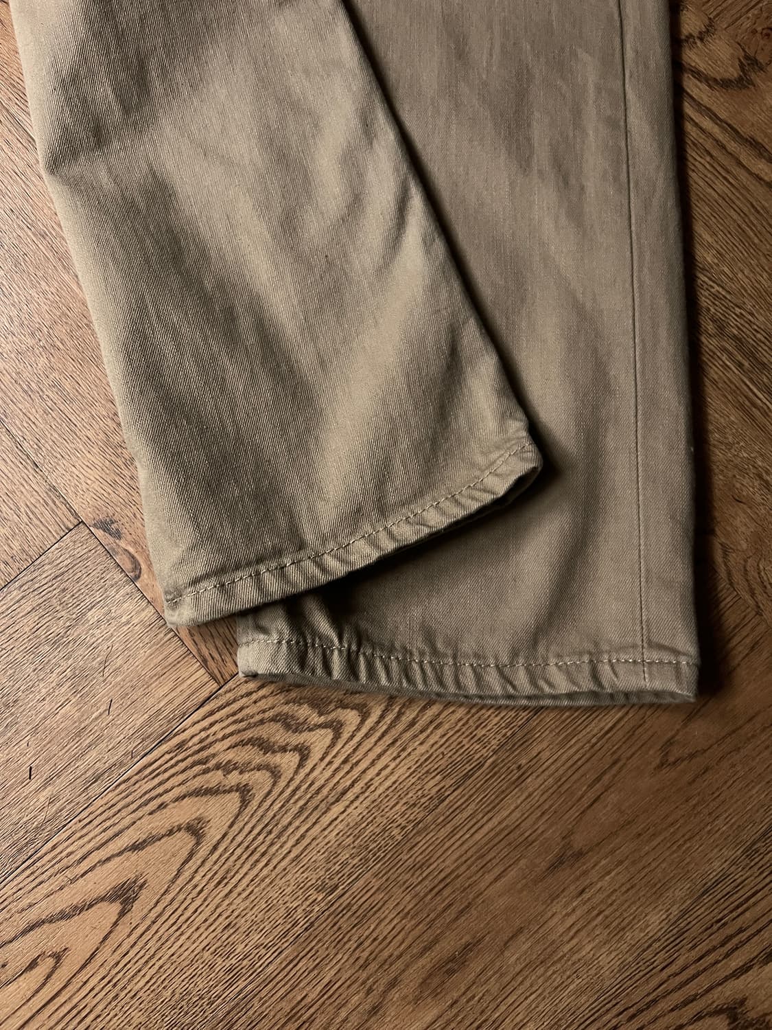 [34]리바이스 505 화이트탭 클래식 베이지 코튼 팬츠 상품이미지6