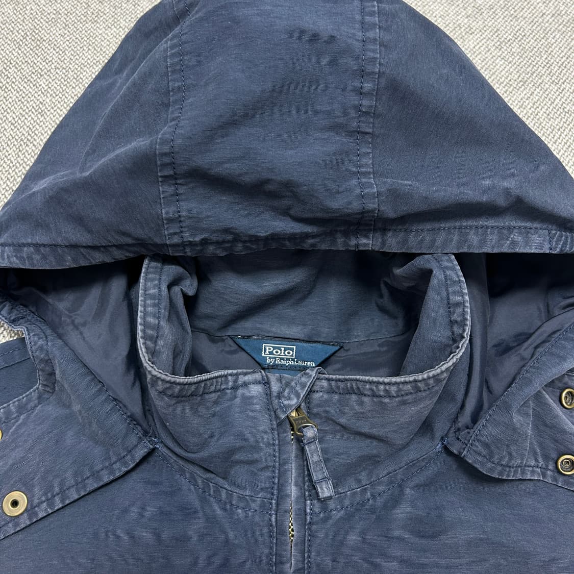 폴로 빈티지 워싱 후드자켓(XL(20)) 상품이미지6