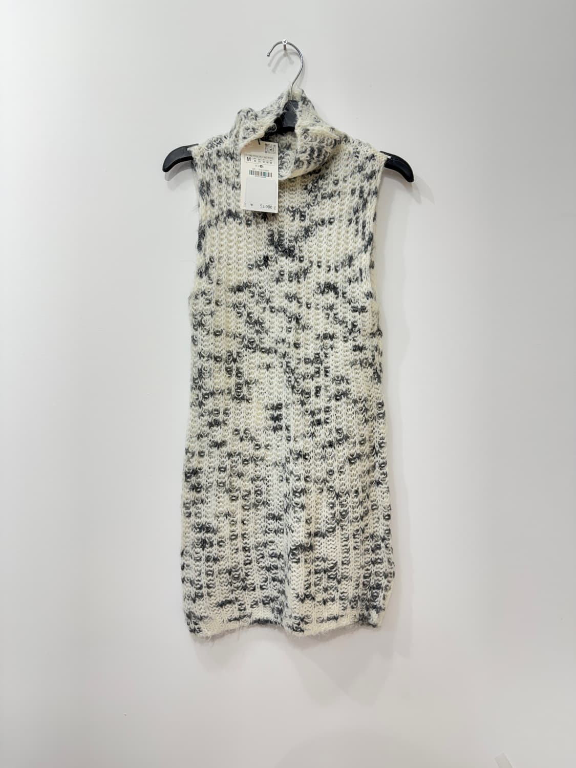 [자라] 하이넥 니트 슬리브리스, M (택있는 새상품) 상품이미지5