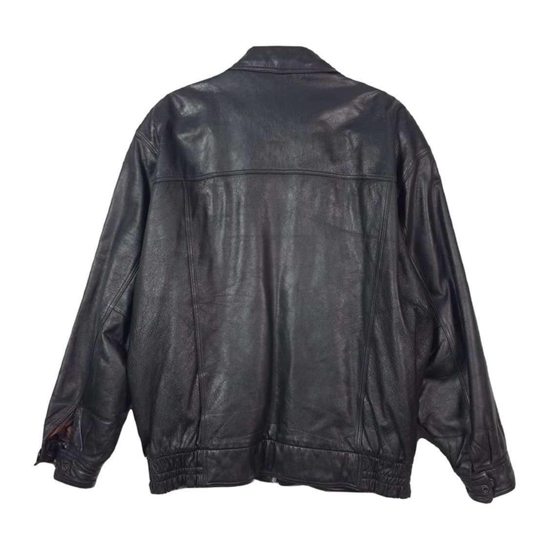 Bostone 오버핏 리얼 레더 블루종 자켓 L 상품이미지2