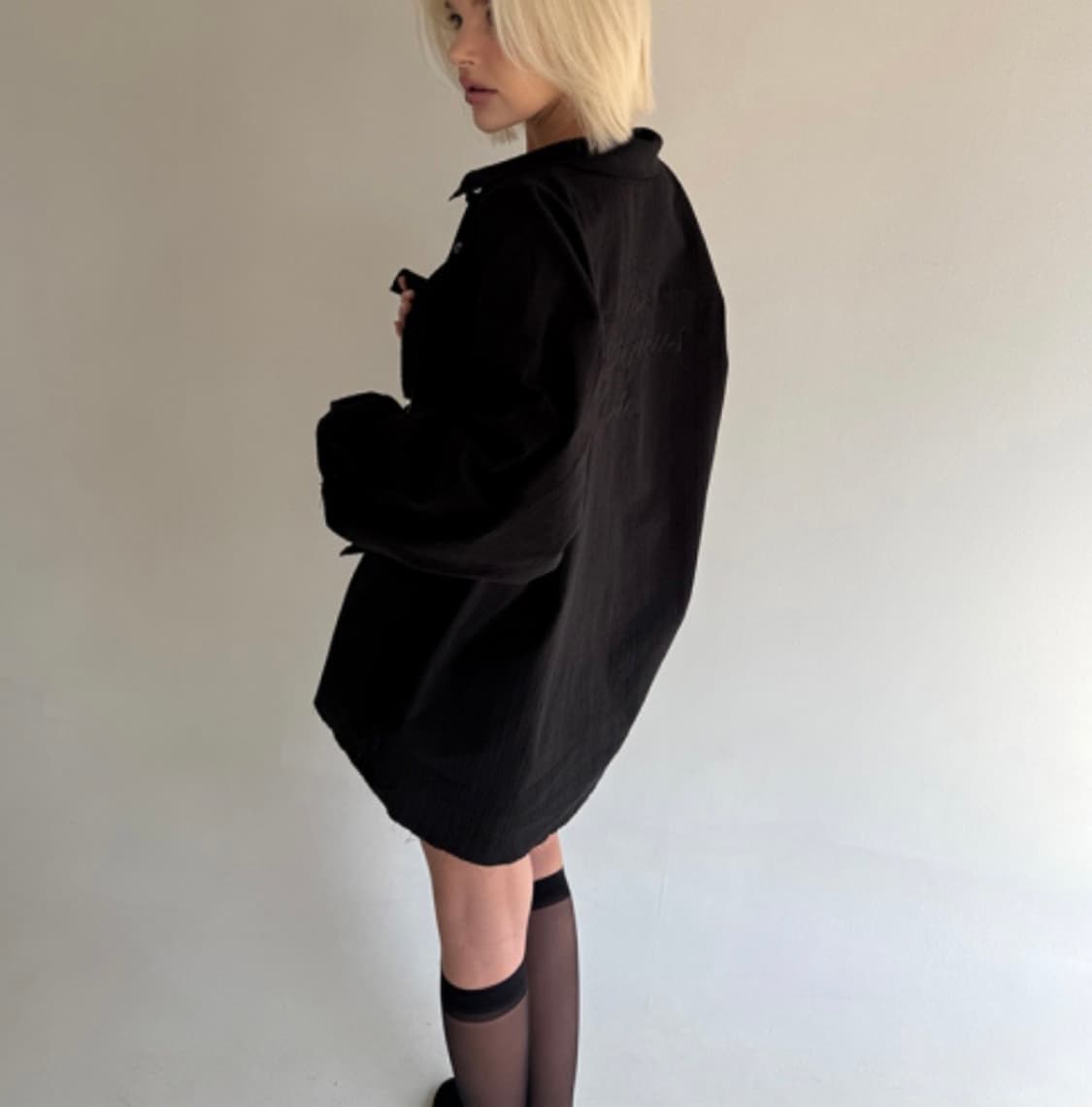 더미스테리어스호텔 보헤미안 컷오프 셔츠 상품이미지3