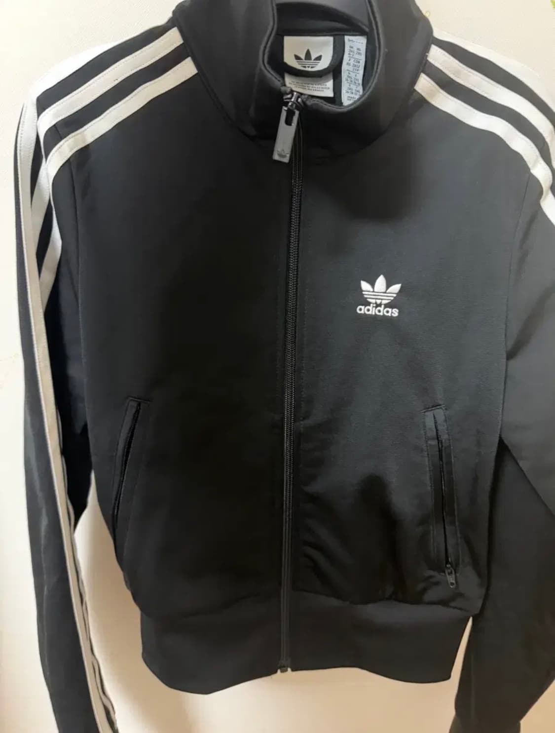 아디다스 파이어버드 크롭 져지 블랙 상품이미지2