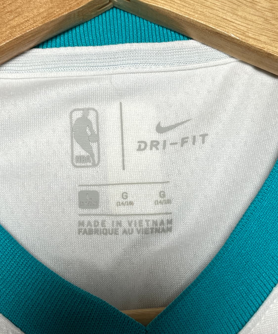 공용 조던 X NBA 샬럿 호네츠 스윙맨 슬리브리스 져지 L 상품이미지6