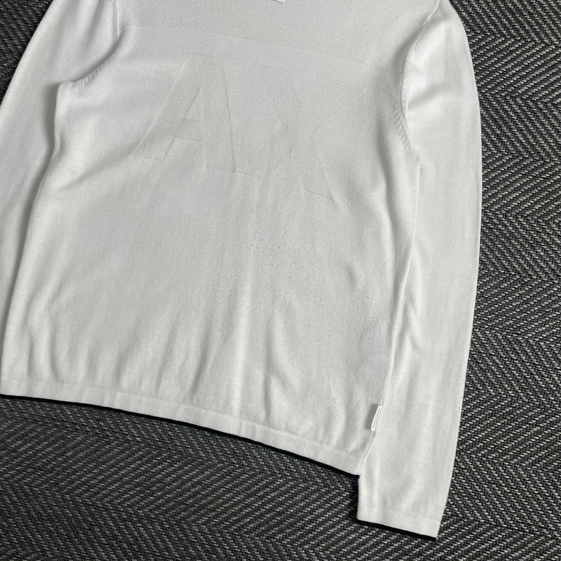 아르마니 아카이브 빅로고 박시핏 니트o 3446 상품이미지2