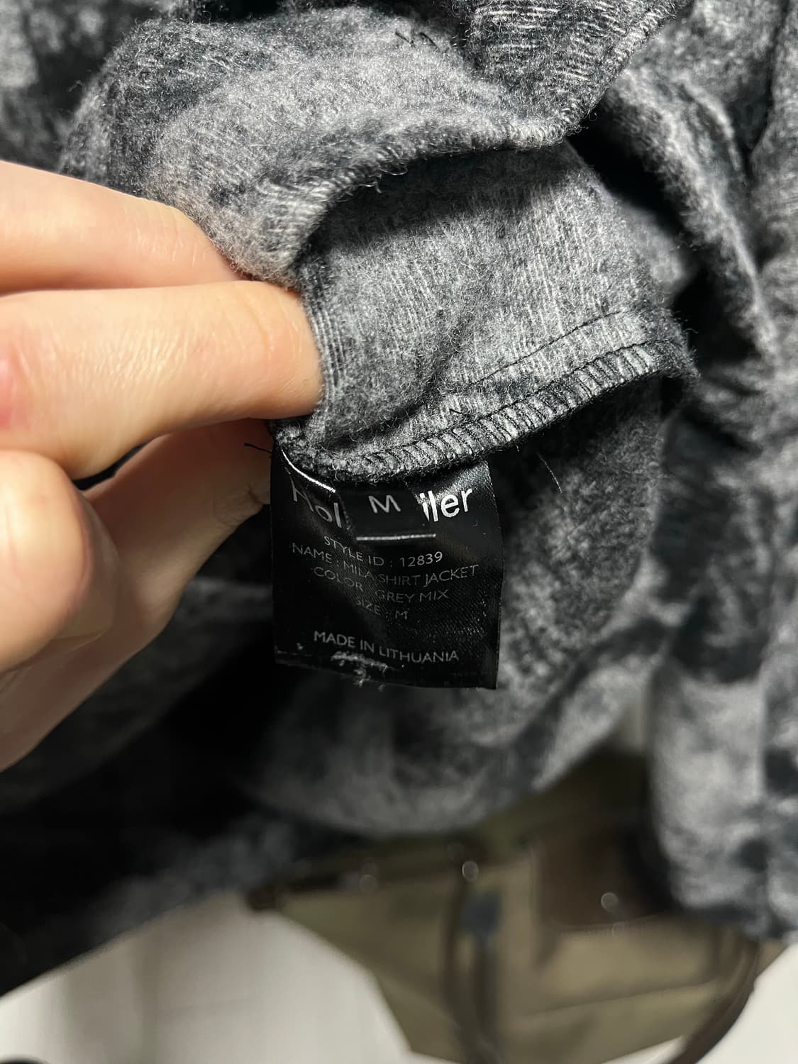 Holzweiler 자카드 셔츠 자켓 상품이미지6