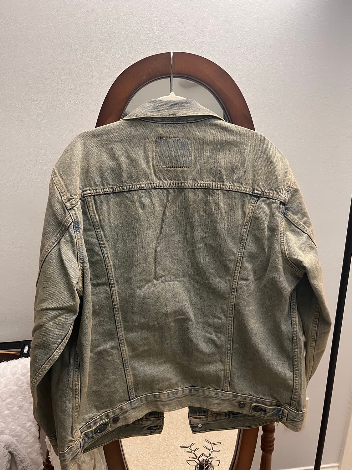 [새상품/L] 리바이스 릴렉스 트러커 NXBD - 중청 빈티지 워싱 상품이미지7