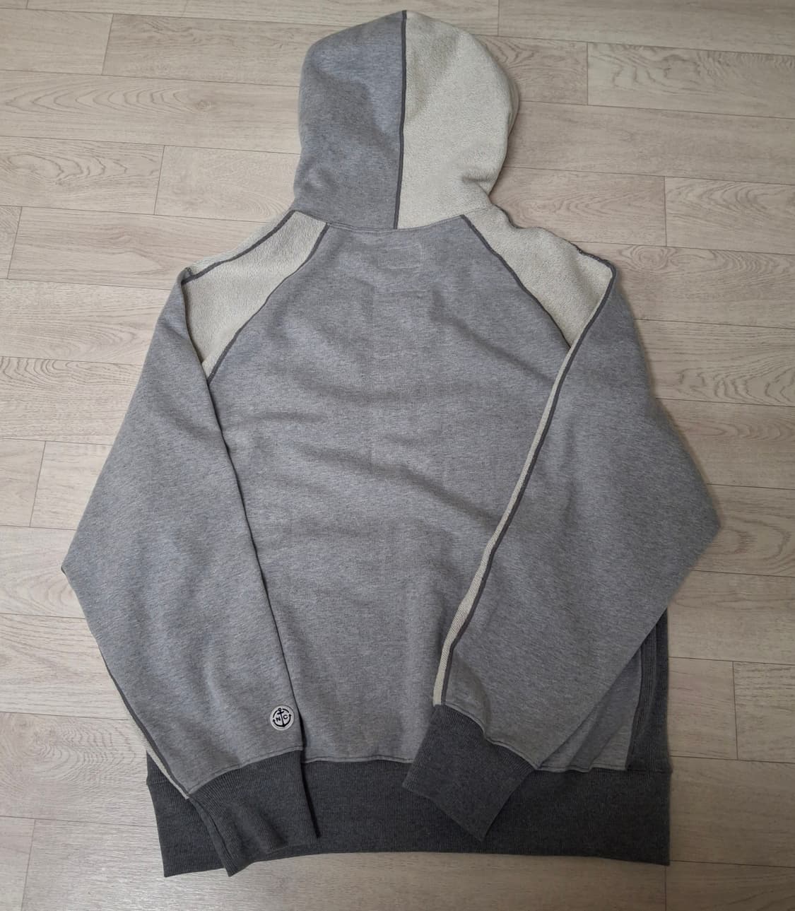 [XL] 네이머클로딩 후드티 그레이 상품이미지3