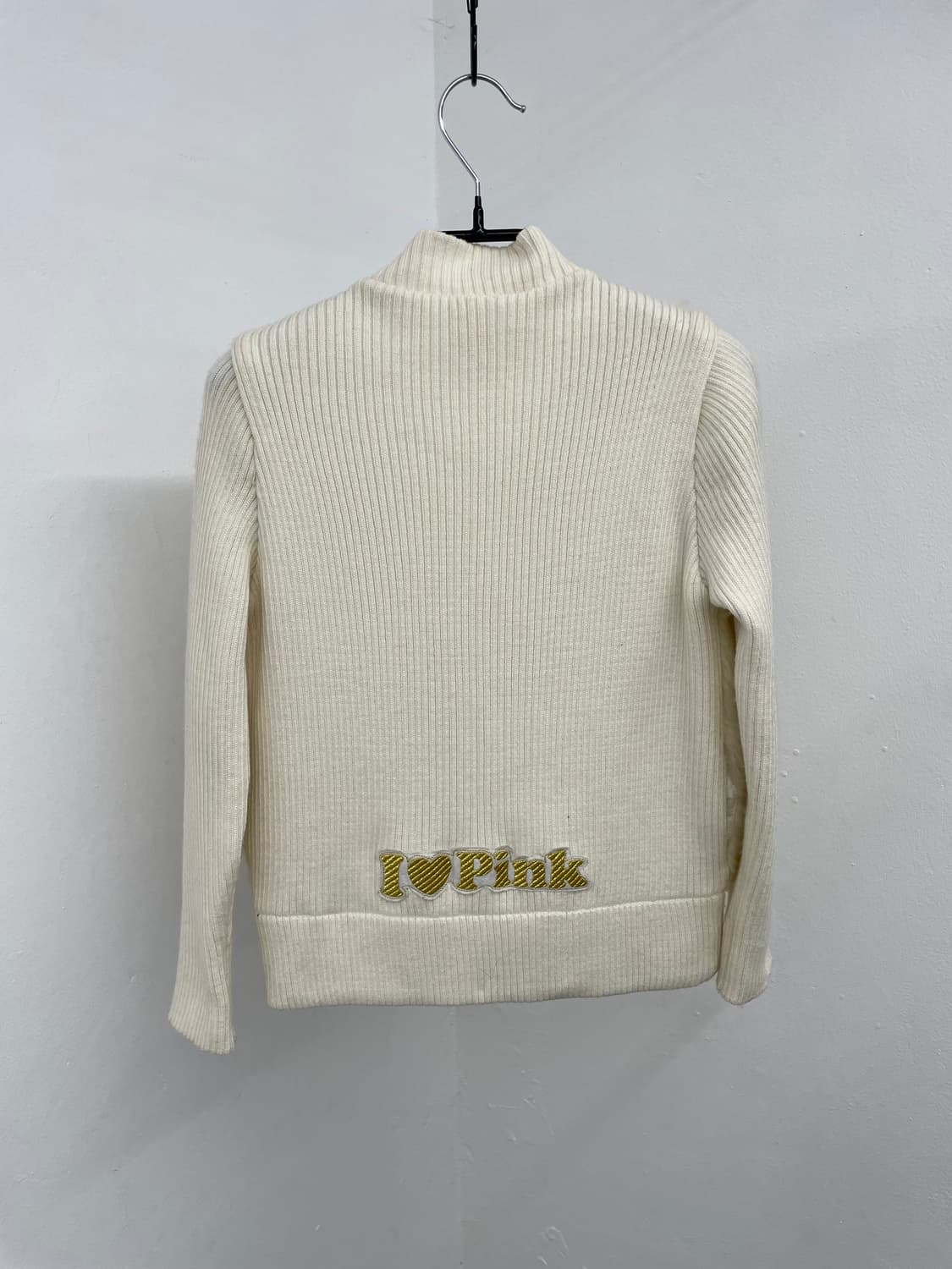 pink 아이보리 퍼니트 집업 상품이미지7