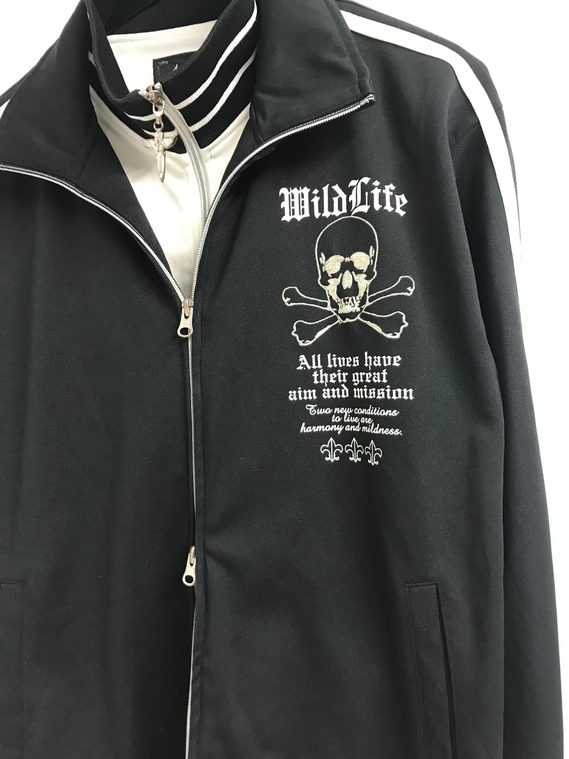 00s punk layered twoway jersey 상품이미지2