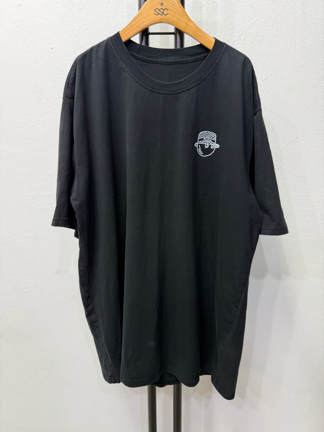 정품) 말본 남성 블랙 반팔티 4XL 상품이미지1