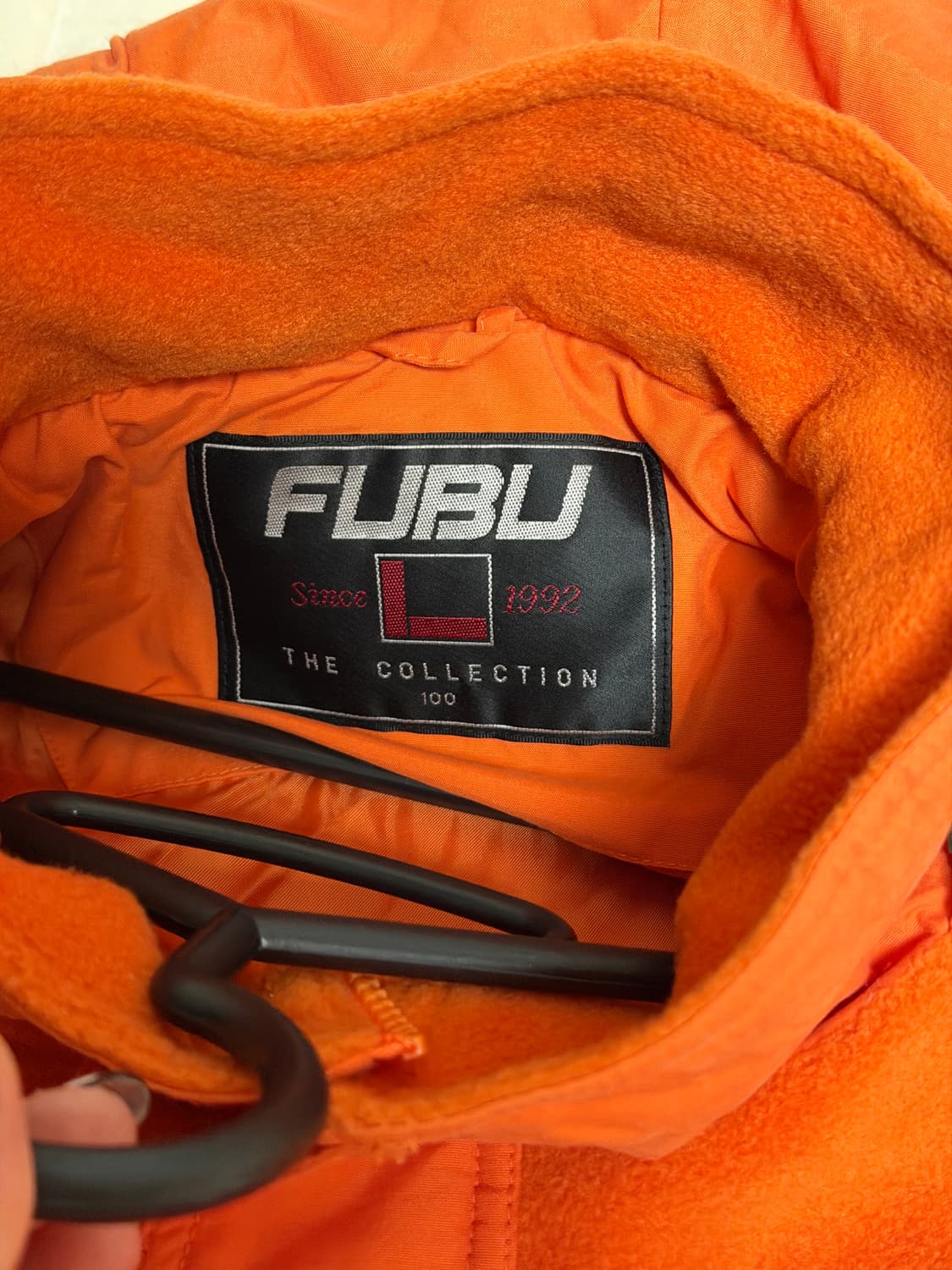 FUBU 푸부 올드스쿨 플리스 후드 아노락 상품이미지3