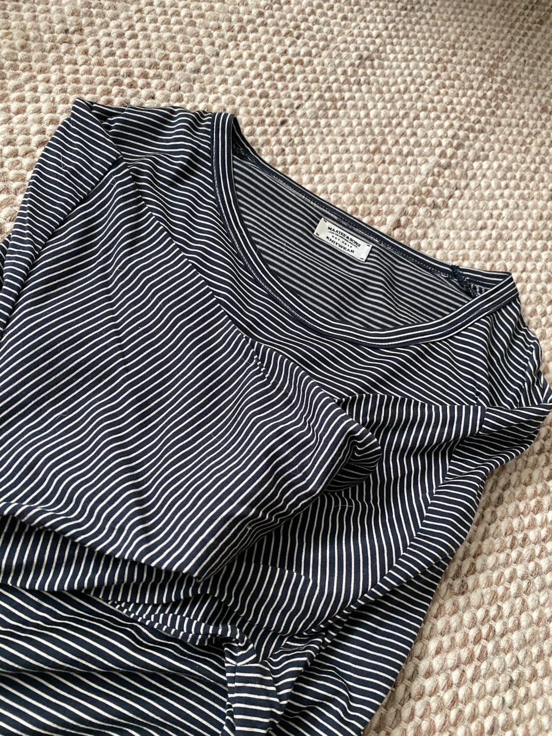 (4)MAATEE&SONS [새상품] SILK LOOSE TEE 상품이미지3