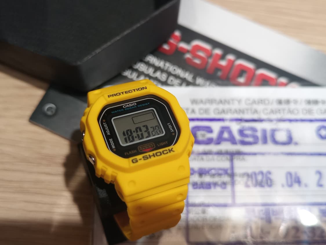 백화점보증서)정품 지샥 카시오 링워치 시계반지 상품이미지2