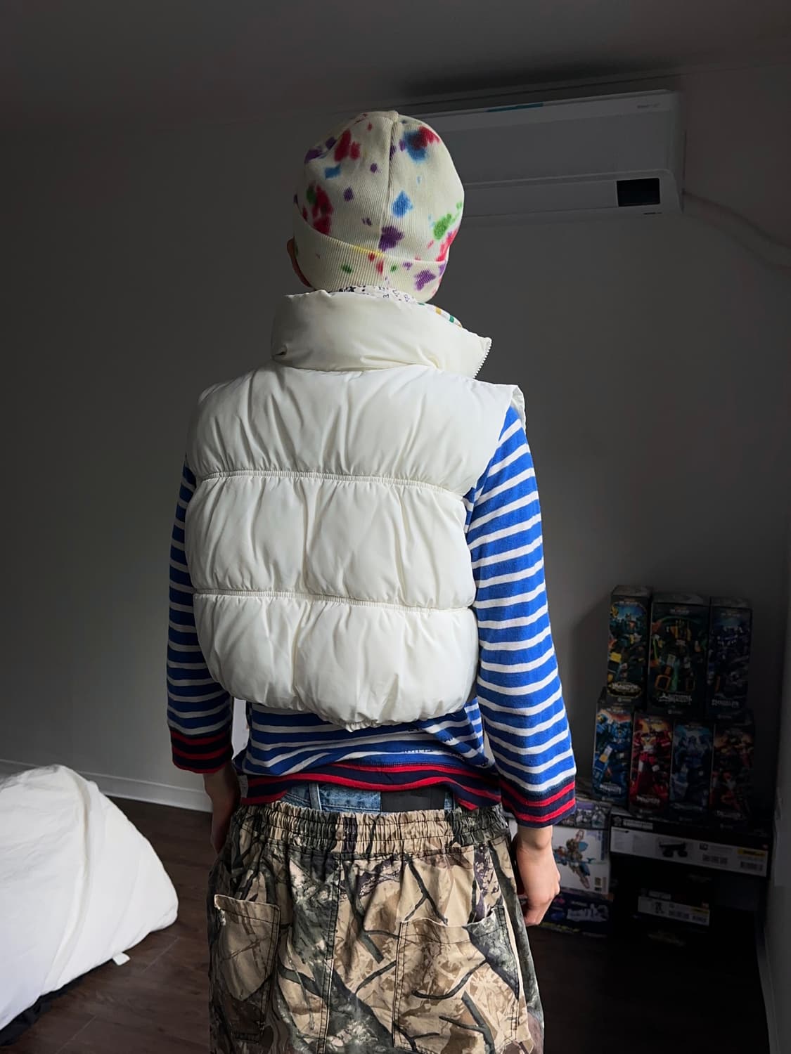 H&M 크롭 푸퍼 베스트 상품이미지5