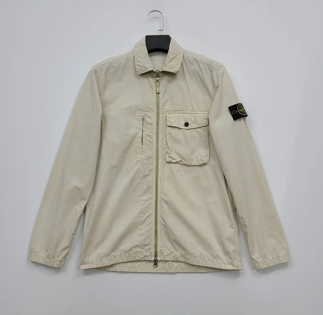 스톤아일랜드 브러쉬드코튼 캔버스 오버셔츠/ 앨리스/618 상품이미지1