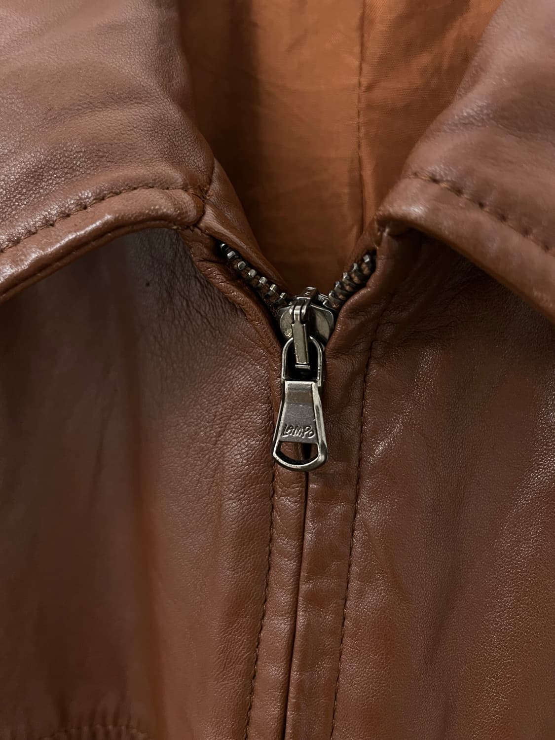piccini lampo zipper leather jacket 상품이미지3