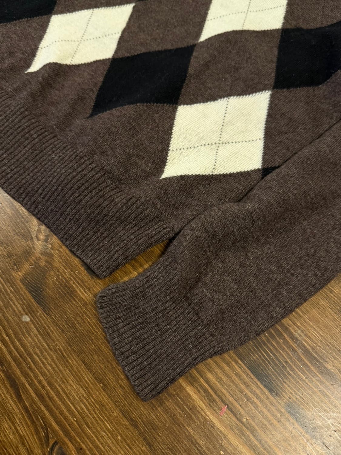 헤리티지 1981 아가일 니트 100 상품이미지9